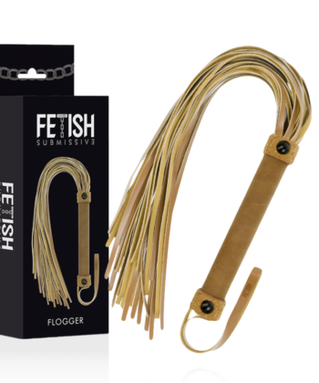 Alternative view of FETISH SUBMISSIVE ORIGEM - CHICOTE DE COURO VEGANO