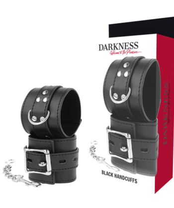 DARKNESS - ALGEMAS DE COURO PRETO