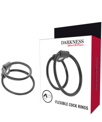 DARKNESS - ANÉIS DE PÉNIS DUO DE MELHORAO.