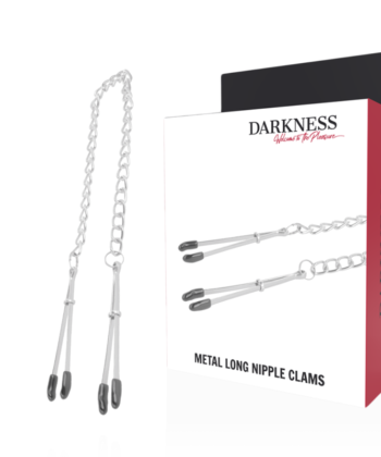 DARKNESS - PINZAS AJUSTABLES PARA PEZONES METAL