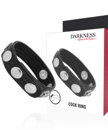 DARKNESS - LEATHER ANILLO ERECCIÓN