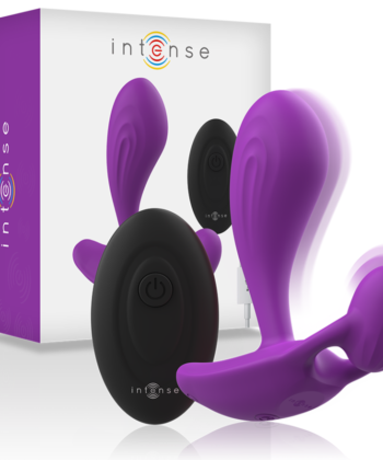 INTENSE - SHELLY PLUG ANAL CONTROLE REMOTO ROXO