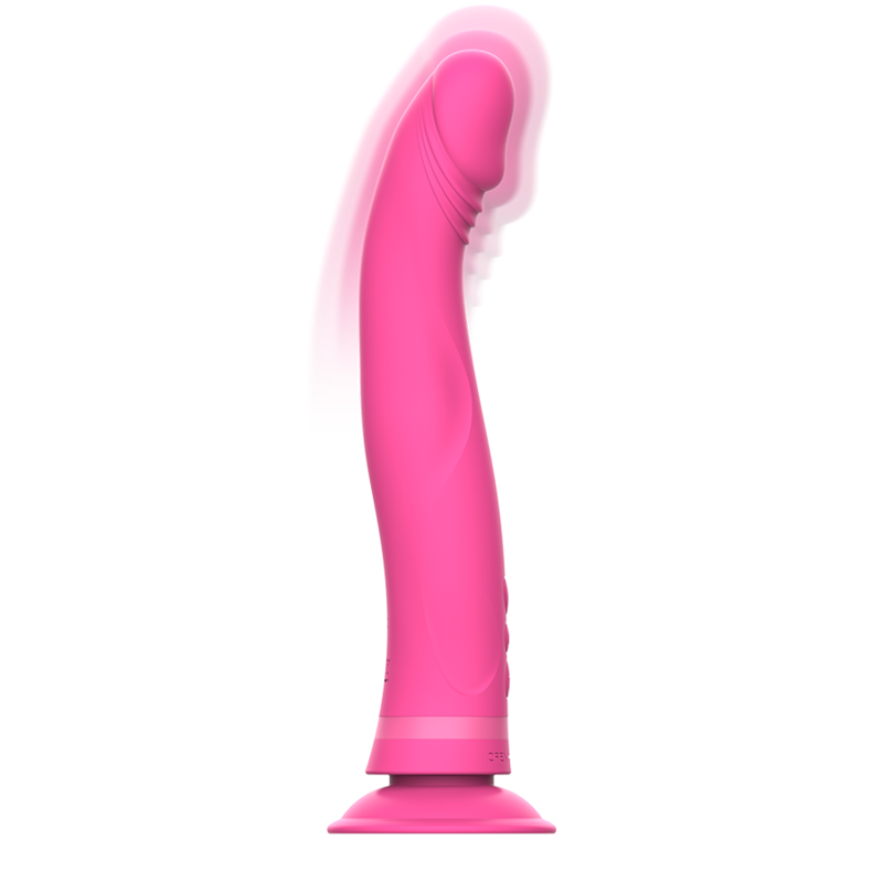 INTENSE - MICHELANGELO ROSA VIBRADOR DE SILICONE DILDO - Image 5