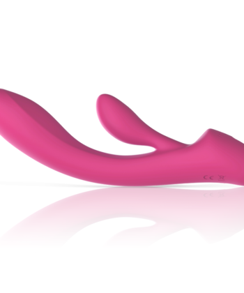 INTENSE - VIBRADOR LUIGI COELHO ROSA SILICONE LÍQUIDO