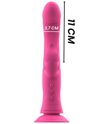 Visão alternativa de INTENSE - VIBRADOR JULIO COELHO ROSA SILICONE
