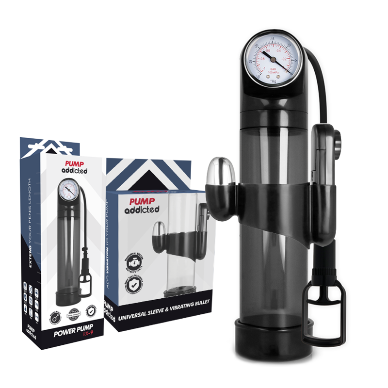 PUMP ADDICTED - VIBRADOR PRETO RX9 - Image 2