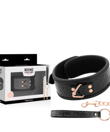 Visão alternativa de BEGME - BLACK EDITION PREMIUM COLAR DE COURO VEGAN