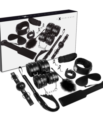 EXPERIENCE - KIT BDSM FETISH SÉRIE PRETA