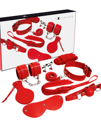 EXPERIENCE - KIT BDSM FETISH SÉRIE VERMELHA