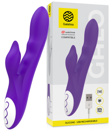 Visão alternativa de GALATEA - GALO VIBRADOR ROXO + CONTROLO REMOTO WATCHME