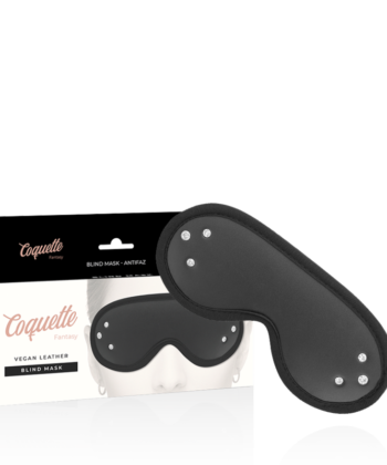 COQUETTE CHIC DESIRE - MSCARA DE COURO FANTASY VEGAN COM FORRO DE NEOPRENE