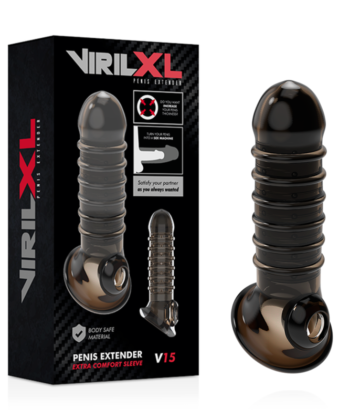 Visão alternativa de VIRILXL - EXTENSÃO E BAINHA DO PÉNIS V15 PRETA