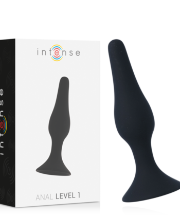 INTENSE - ANAL NÍVEL 1 10,5CM PRETO