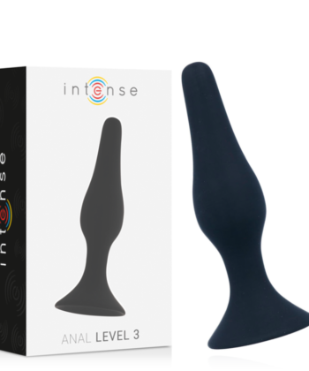 INTENSE - ANAL NÍVEL 3 12,5CM PRETO