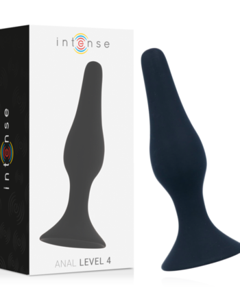 INTENSE - ANAL NÍVEL 4 15,5CM PRETO
