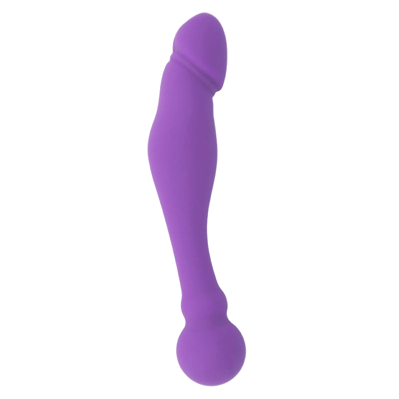 INTENSE – DILDO DUPLO EM SILICONE RICK LILÁS - Imagem 2