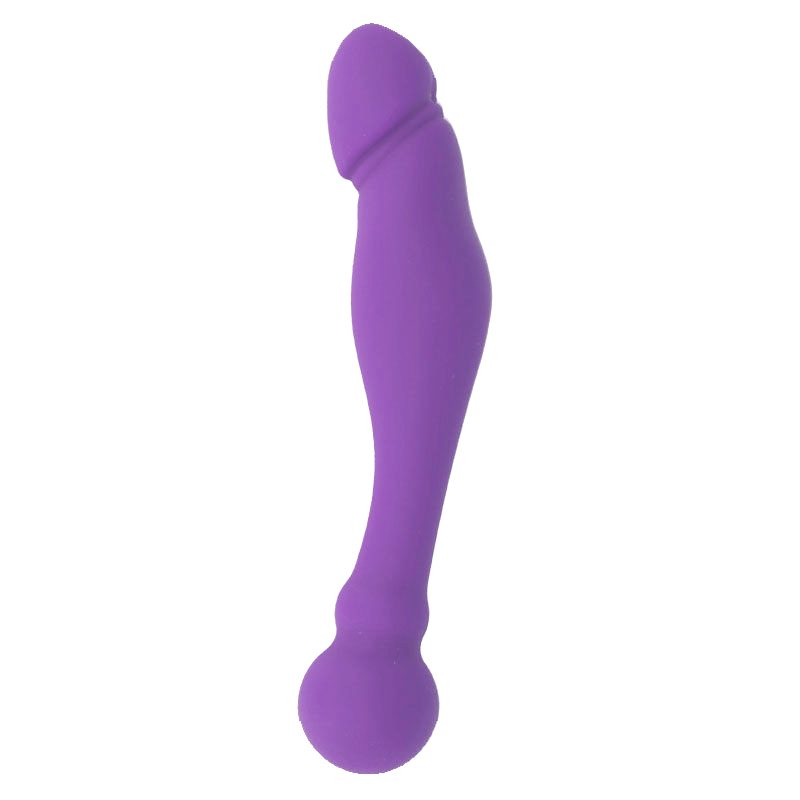 INTENSE – DILDO DUPLO EM SILICONE RICK LILÁS - Imagem 3