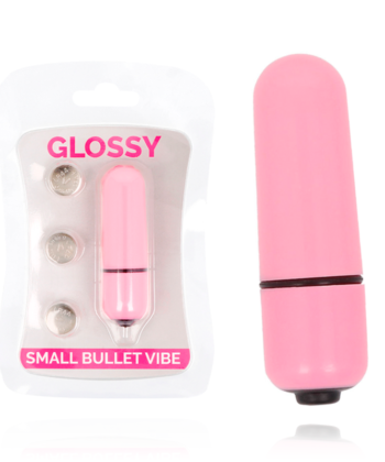 GLOSSY - SMALL BALA VIBRADORA ROSA