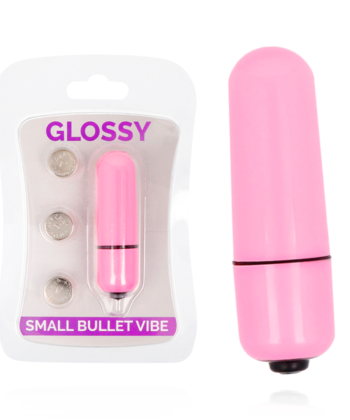 GLOSSY - SMALL BALA VIBRADORA ROSA INTENSO
