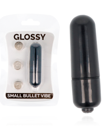 GLOSSY - SMALL BALA VIBRADORA NEGRO