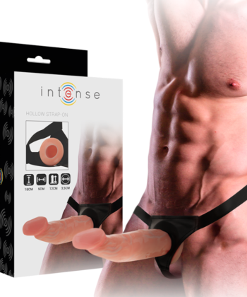 INTENSE - ARNÊS OCO COM DILDO 18 X 3,5 CM