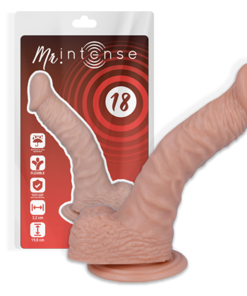 MR INTENSE - 18 REALISTIC PENIS 19.8 CM -O- 3.2 CM