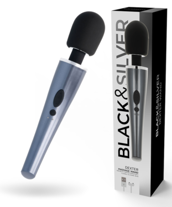 BLACK&SILVER - VARINHA DE MASSAGEM DEXTER