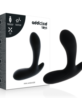 Visão alternativa de ADDICTED TOYS - MASSAGER ANAL VIBRAÇÃO PRETO