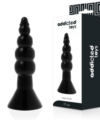 ADDICTED TOYS - PLUG ANAL 17 CM PRETO - Imagem 4
