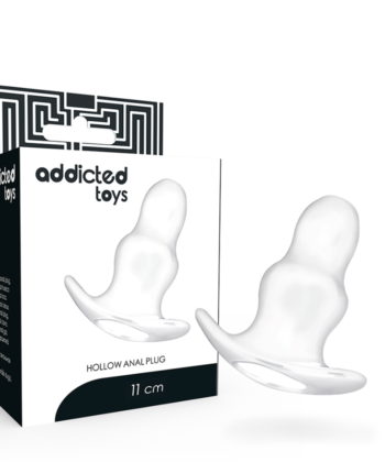 ADDICTED TOYS - DILATADOR ANAL MÉDIO 11 CM - TRANSPARENTE