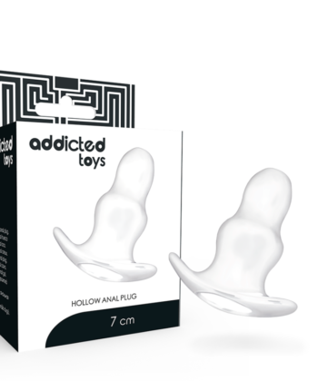 ADDICTED TOYS - DILATADOR ANAL VICIADO PEQUENO OU 7 CM - TRANSPARENTE