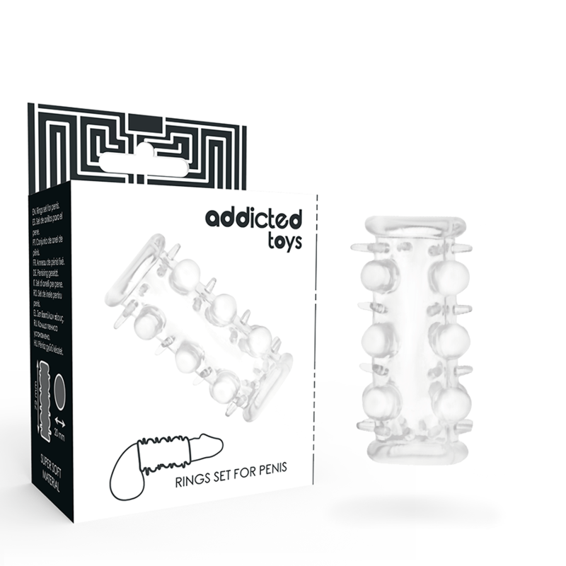 ADDICTED TOYS - PÊNIS MANGA TRANSPARENTE - Image 4