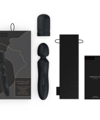 B SWISH - VARINHA VIBRADOR BTHRILLED PREMIUM PRETO - Image 4