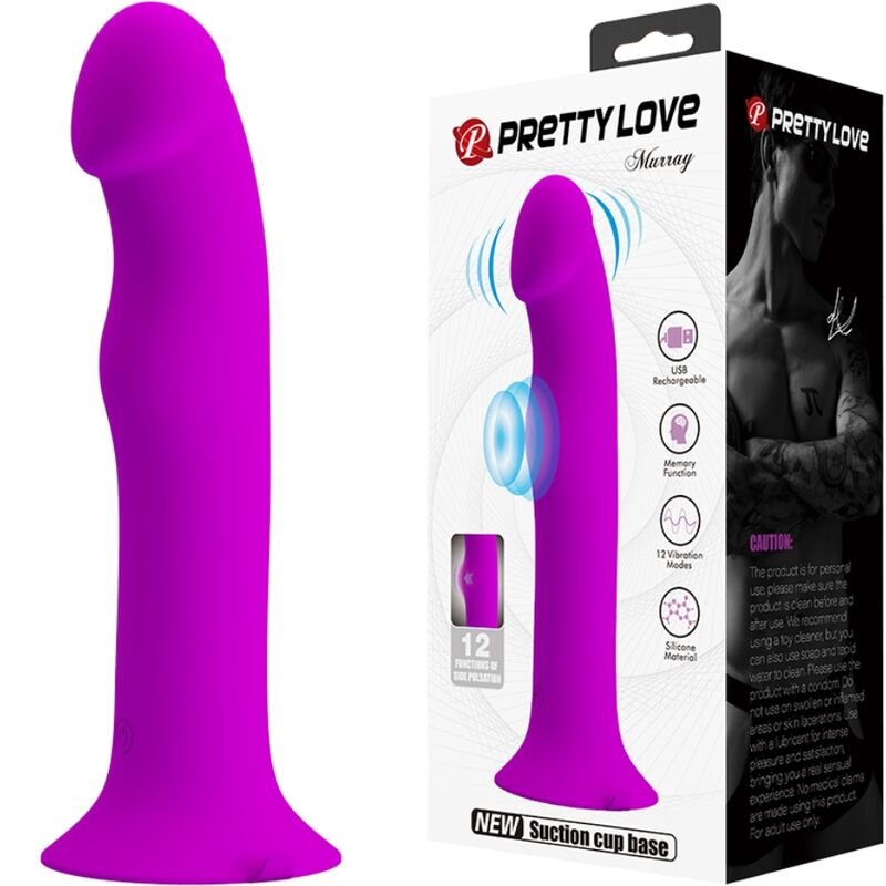 PRETTY LOVE - VIBRADOR MURRAY E ESTIMULADOR G-POINT ROXO - Image 2