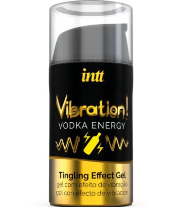 INTT - PODEROSO ESTIMULANTE ÍNTIMO GEL VIBRATÓRIO LÍQUIDO VODKA 15ML