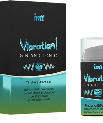 Visão alternativa de INTT - PODEROSO ESTIMULANTE ÍNTIMO LÍQUIDO VIBRADOR GEL GIN & TÔNICO 15ML