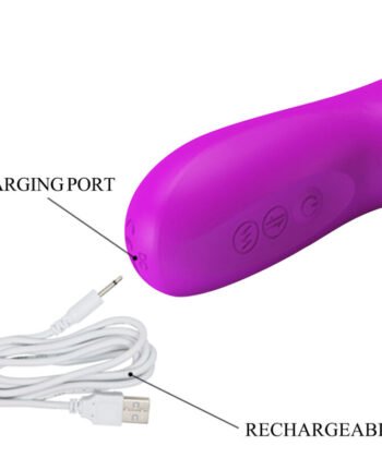 PRETTY LOVE - VIBRADOR REESE COM ROTAÇÃO ROXA - Imagem 5