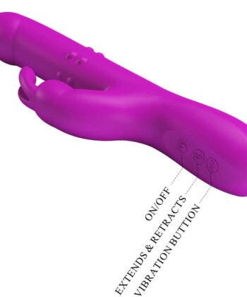 PRETTY LOVE - VIBRADOR REESE COM ROTAÇÃO ROXA - Imagem 3
