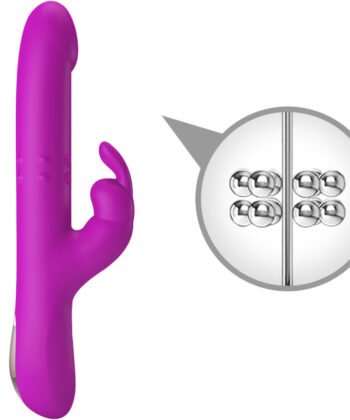 Visão alternativa de PRETTY LOVE - VIBRADOR REESE COM ROTAO ROXA