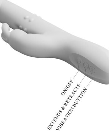PRETTY LOVE - VIBRADOR REESE COM ROTAÇÃO DE PRATA - Imagem 5