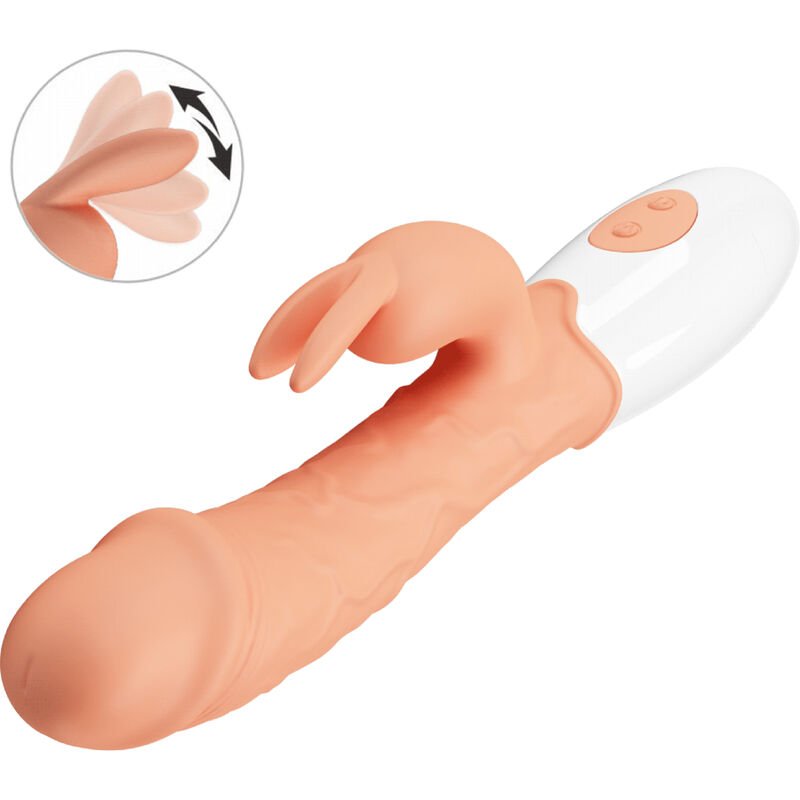 PRETTY LOVE - VIBRADOR COELHO DA PSCOA COM ESTIMULADOR - Imagem 4