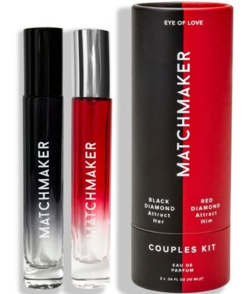 EYE OF LOVE - CONJUNTO DE 2 PEAS FEROMONIA PARA CASAIS ATRAIR ELA E ELE 20 ML