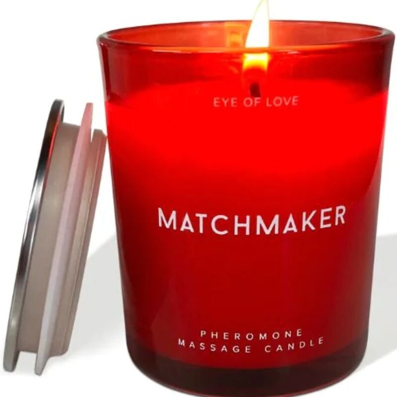 EYE OF LOVE - VELA DE MASSAGEM DIAMANTE VERMELHO MATCHMAKER ATTRACT HIM 150 ML - Imagem 2
