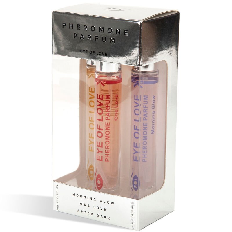 EYE OF LOVE - EOL PHR PARFUM 10 ML SET/3 - MORNING GLOW, ONE LOVE, AFTER DARK - Image 3