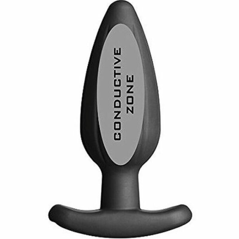 ELECTRASTIM - PLUG ANAL DE SILICONE PRETO ROCKER GRANDE - Image 5