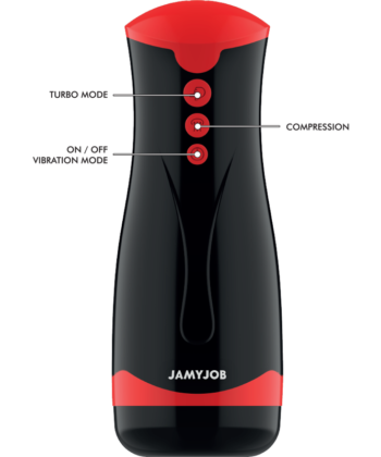 JAMYJOB - MASTURBADOR DE COMPRESSOR E VIBRAÇÃO JANGO - Imagem 4