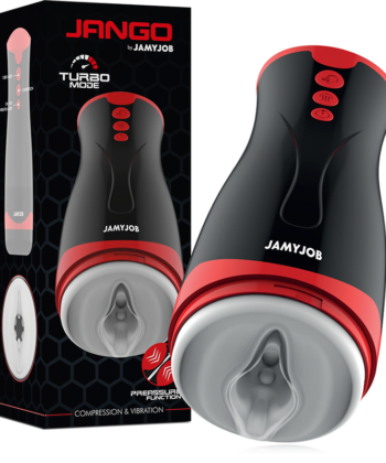 JAMYJOB - MASTURBADOR DE COMPRESSOR E VIBRAÇÃO JANGO