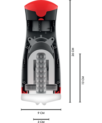 Alternative view of JAMYJOB - MASTURBADOR DE COMPRESSOR E VIBRAÇÃO JANGO