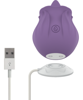 INTENSE - VIOLET CLITORIS STIMULATOR 10 VIBRATIONS LILÁS - Imagem 5