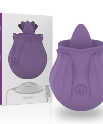 INTENSE - VIOLET CLITORIS STIMULATOR 10 VIBRATIONS LILS